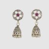 Jhumka Earrings Silver
